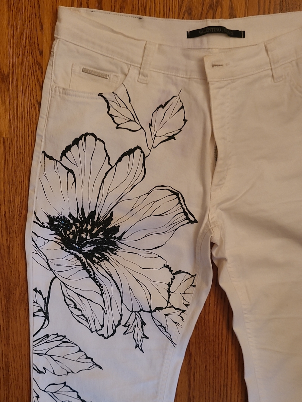 VALENTINO White Jeans